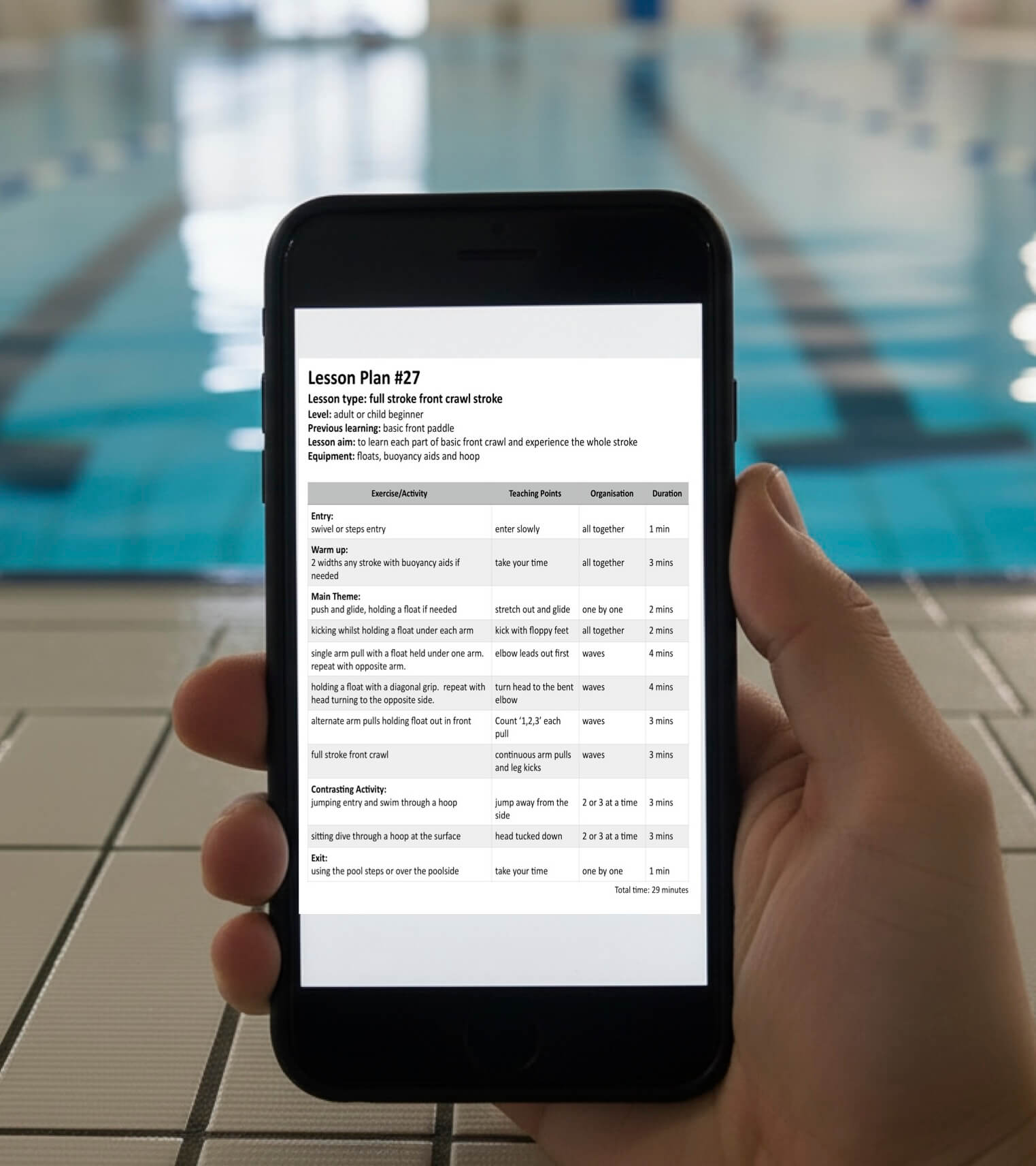 handheld mobile lesson plan